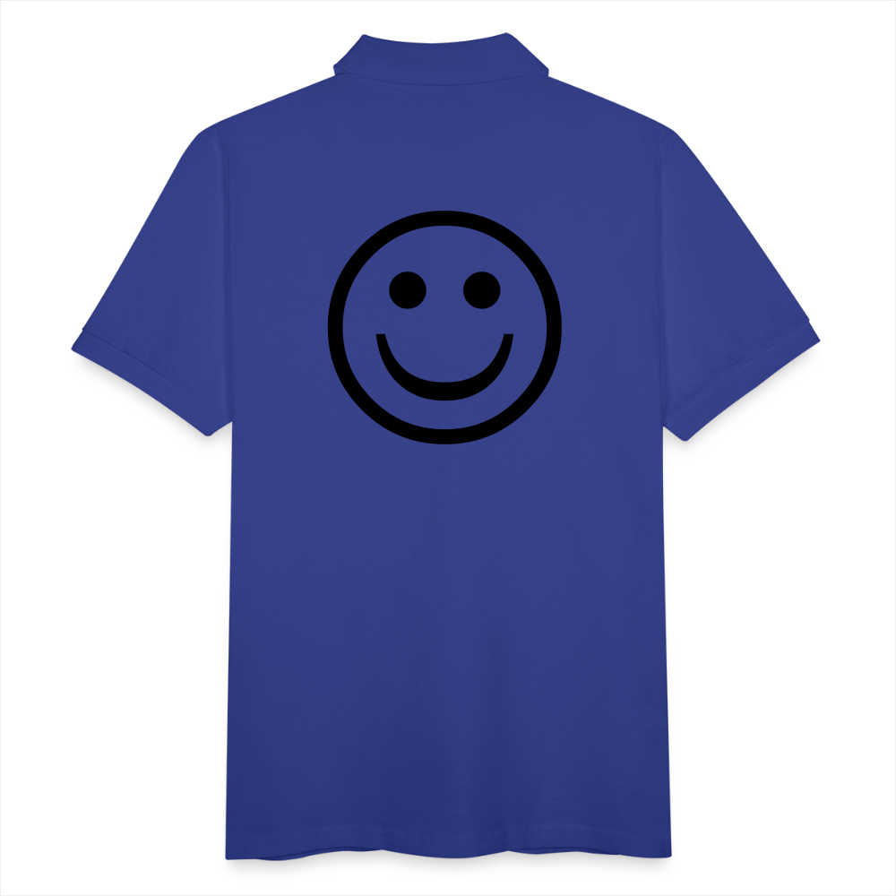 Men's Pique Polo Shirt - royal blue