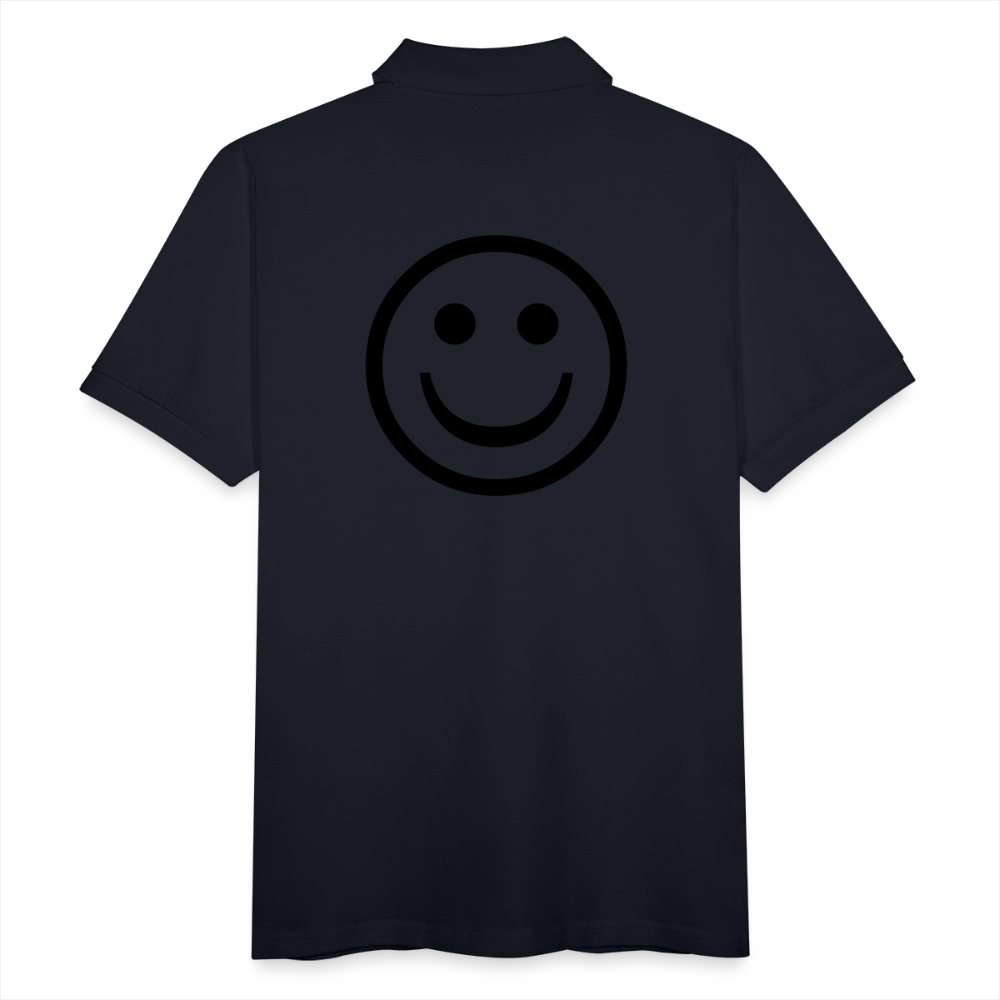 Men's Pique Polo Shirt - midnight navy
